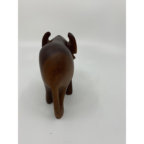3 Wood Carved African Animals Primitive Unique Warthog Rhino Water Buffalo - Picture 11 of 12